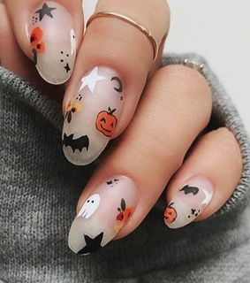 spooky, orange and halloween