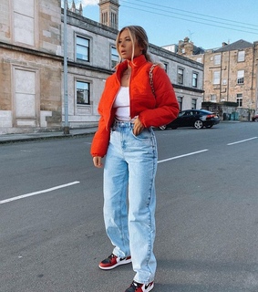 outfit, style and Puffer Jacket