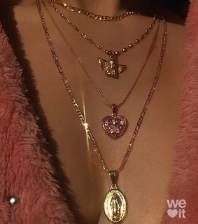 fashion, gold and accessories