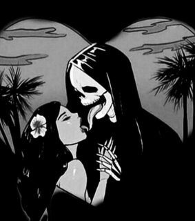 black and white, vintage and toxic