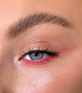 eyes, pink and eyeshadow