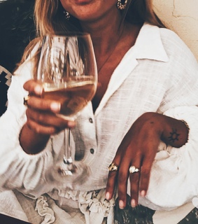 beige, paris and wine