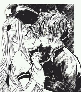 cute, couple and black and white