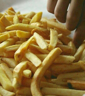 yes, fries and yummy