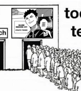 manga, haikyuu and hajime iwaizumi