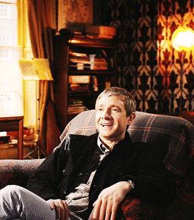sherlock, gif and martin freeman