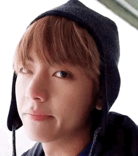 v gif, taehyung and kpop