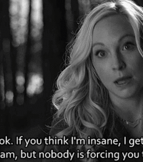 caroline forbes, klaus and caroline and vampires