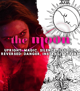 series, tarot cards and the moon
