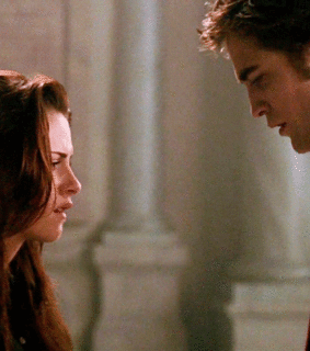 edward cullen, bella swan and gif