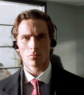 christian bale, hot and american psycho